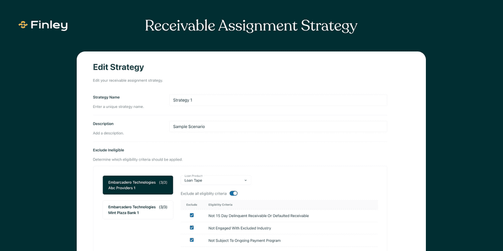 Programmatic assignment strategies can be modified as needed